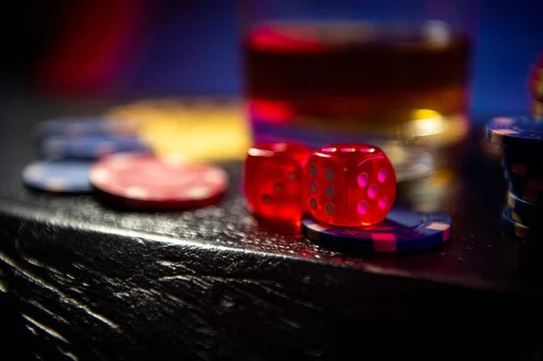 Live-dealer blackjack table in Boom City studio